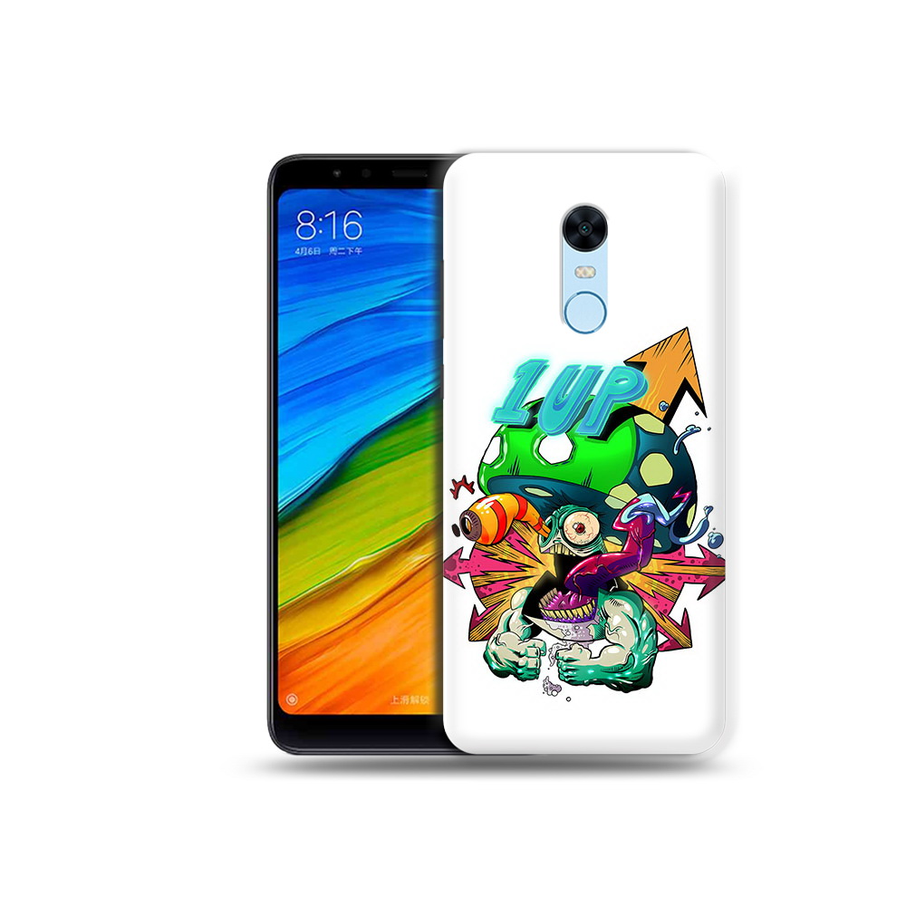 

Чехол MyPads Tocco для Xiaomi Redmi 5 Plus сильный гриб абстракция (PT94743.327.599), Прозрачный, Tocco