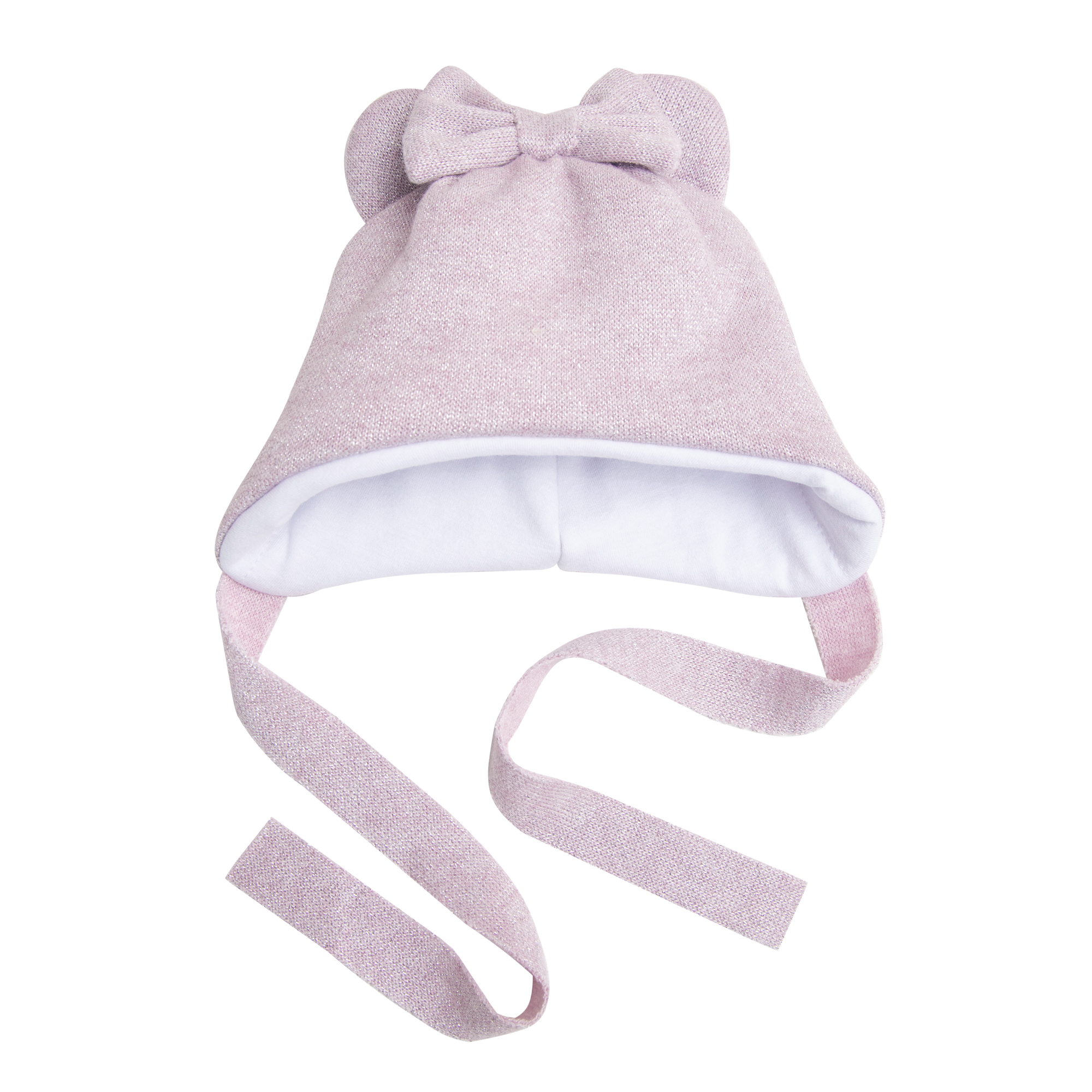 

Шапка детская Amarobaby Pure Love LADY, фиолетовый, размер 48-50, Бежевый, LADY