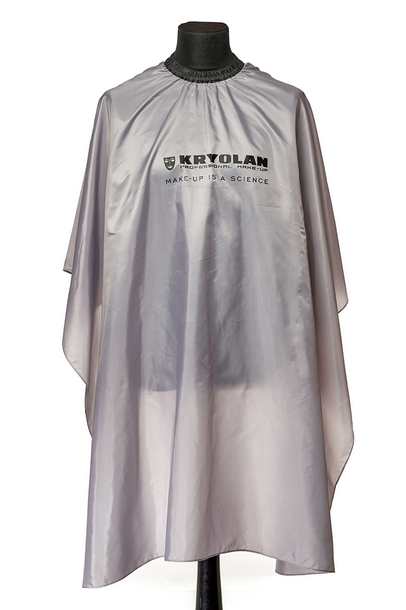 

Пеньюар для стрижки с логотипом "KRYOLAN" (Цв: LightGrey), AA23-K