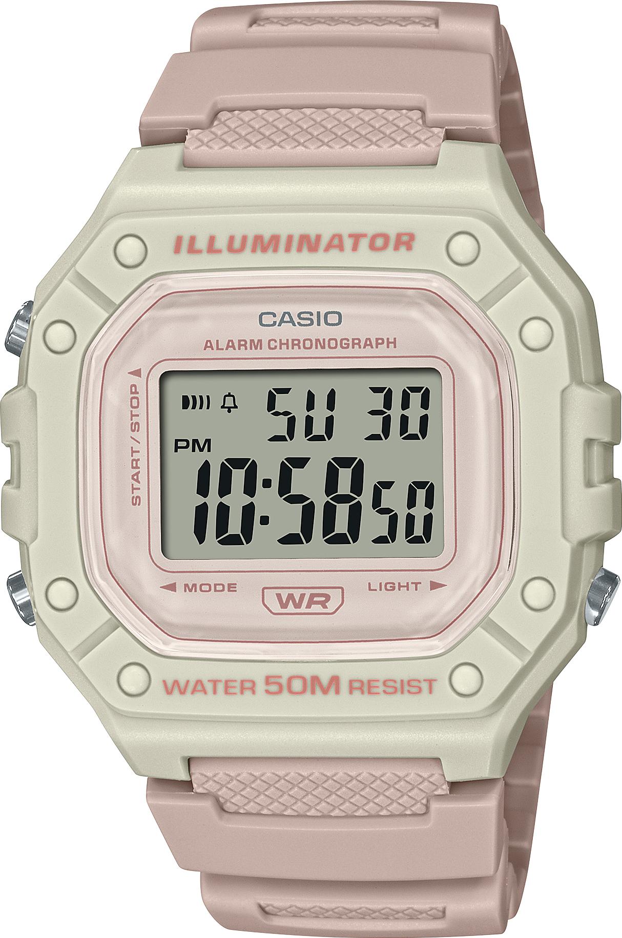 

Наручные часы женские Casio W-218HC-4A2, W-218HC-4A2