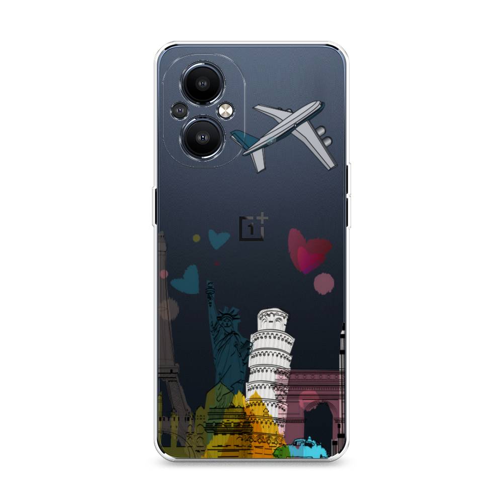 

Чехол Awog на OnePlus Nord N20 5G / ВанПлас Норд N20 5G "Самолет путешествий", Разноцветный, 152550-10