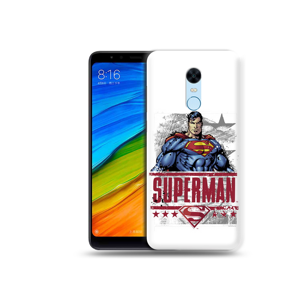 

Чехол MyPads Tocco для Xiaomi Redmi 5 Plus рисунок супермен (PT94743.327.583), Прозрачный, Tocco