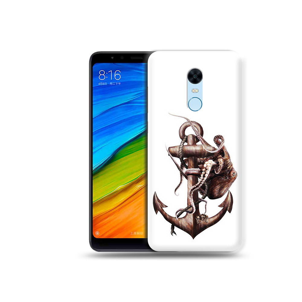 

Чехол MyPads Tocco для Xiaomi Redmi 5 Plus ржавый якорь (PT94743.327.579), Прозрачный, Tocco