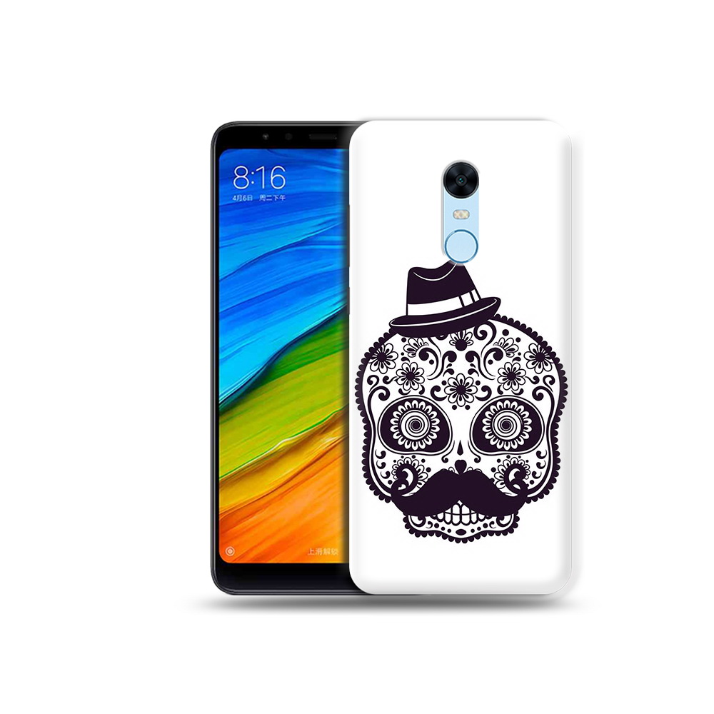 Чехол MyPads Tocco для Xiaomi Redmi 5 Plus разрисованный скелет (PT94743.327.575)