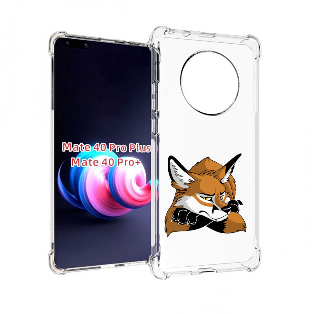 

Чехол MyPads фокс для Huawei Mate 40 Pro+ Plus, Прозрачный, Tocco