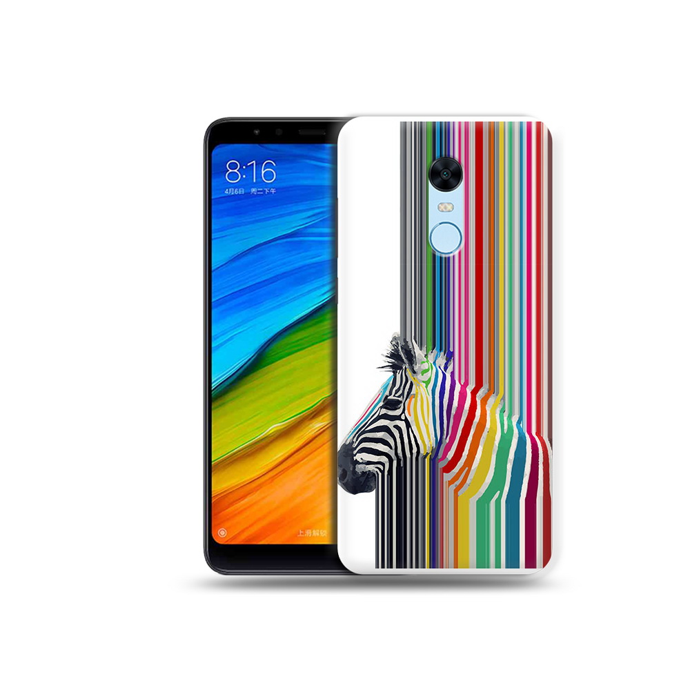 

Чехол MyPads Tocco для Xiaomi Redmi 5 Plus радужная зебра (PT94743.327.565), Прозрачный, Tocco