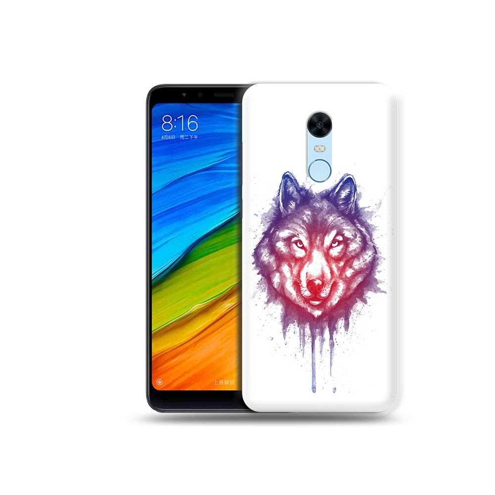 

Чехол MyPads Tocco для Xiaomi Redmi 5 Plus пушистый волк (PT94743.327.561), Прозрачный, Tocco