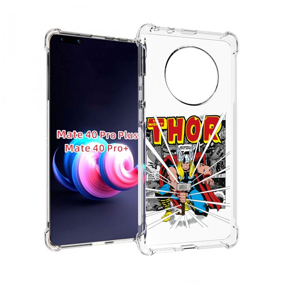

Чехол MyPads тор рисунок для Huawei Mate 40 Pro+ Plus, Прозрачный, Tocco