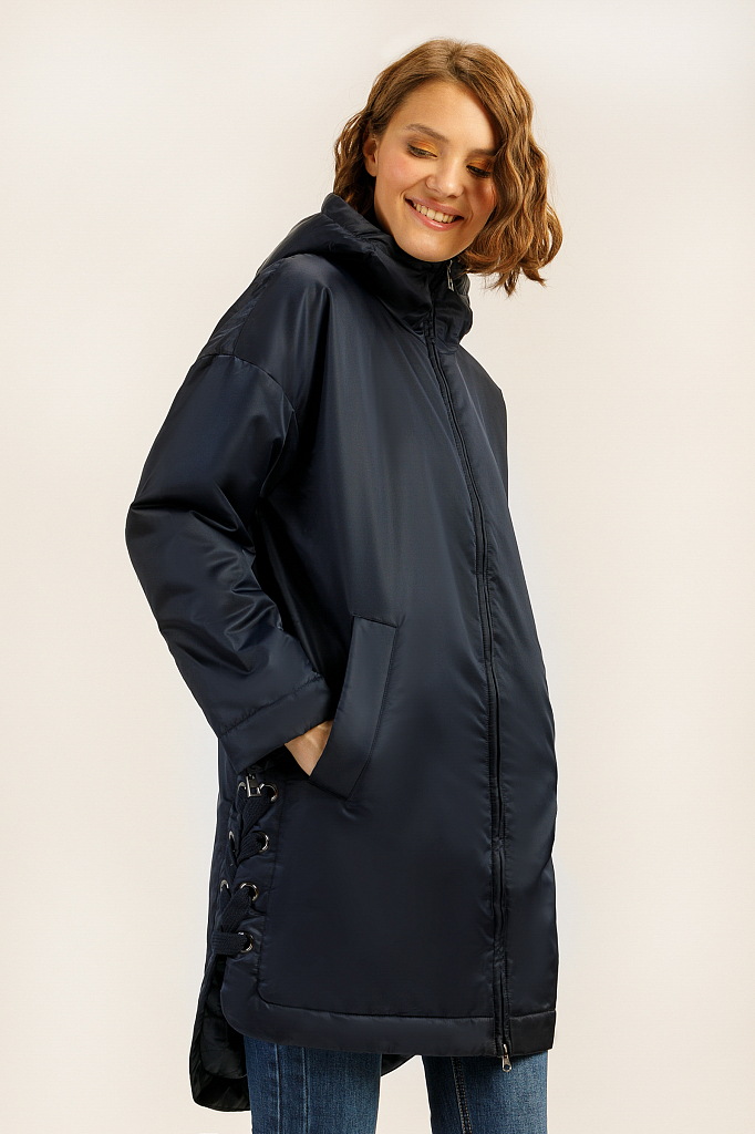 

Куртка женская Finn Flare A19-32007 синяя 2XL, A19-32007