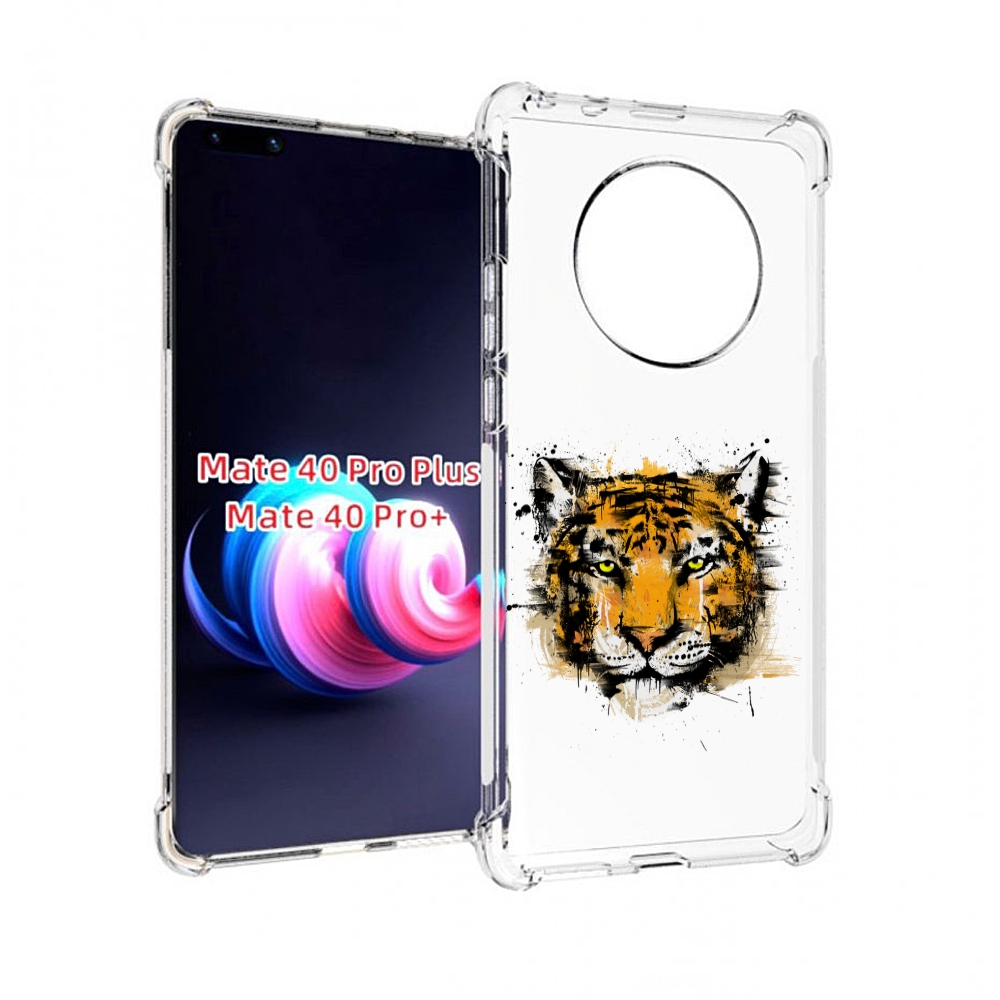Чехол MyPads тигруля для Huawei Mate 40 Pro+ Plus