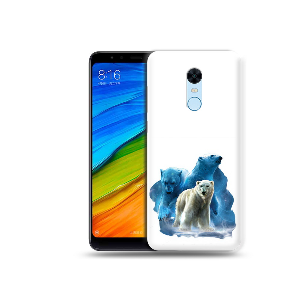 

Чехол MyPads Tocco для Xiaomi Redmi 5 Plus полярный медведь (PT94743.327.549), Прозрачный, Tocco