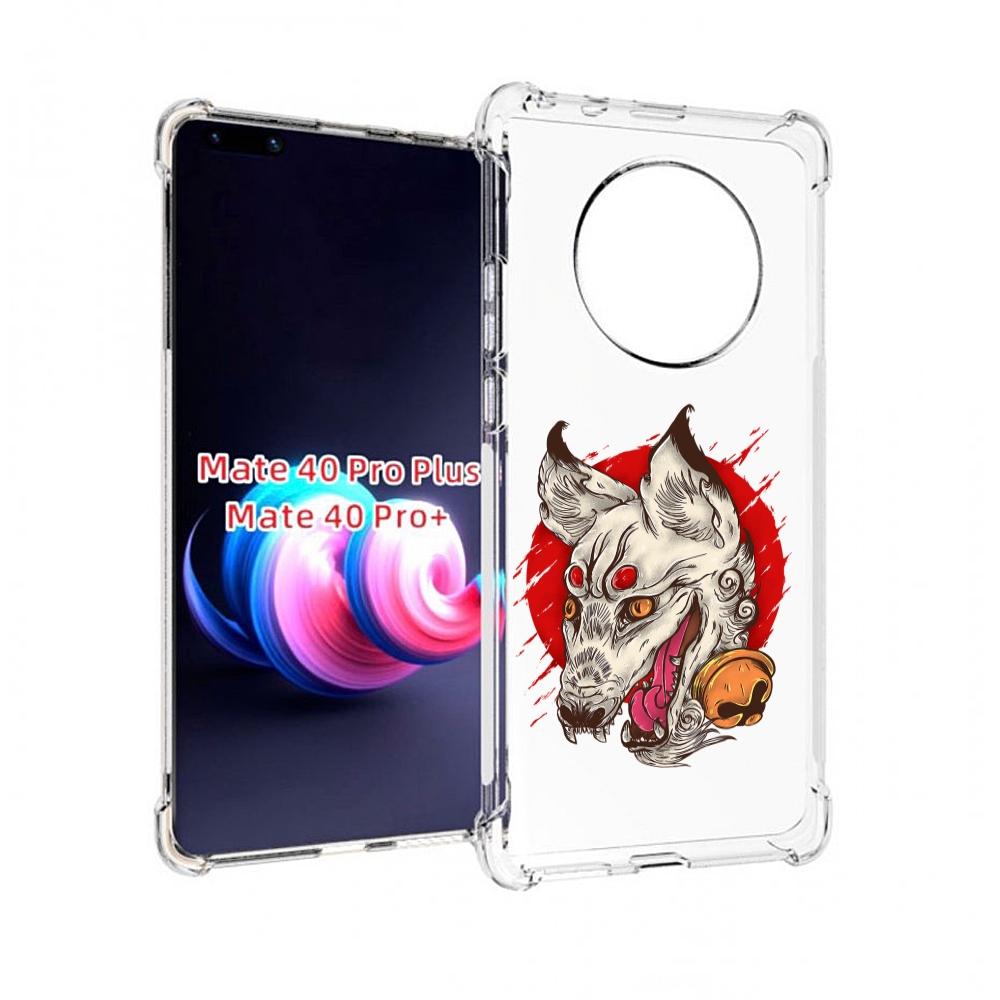 

Чехол MyPads страшная собака для Huawei Mate 40 Pro+ Plus, Прозрачный, Tocco