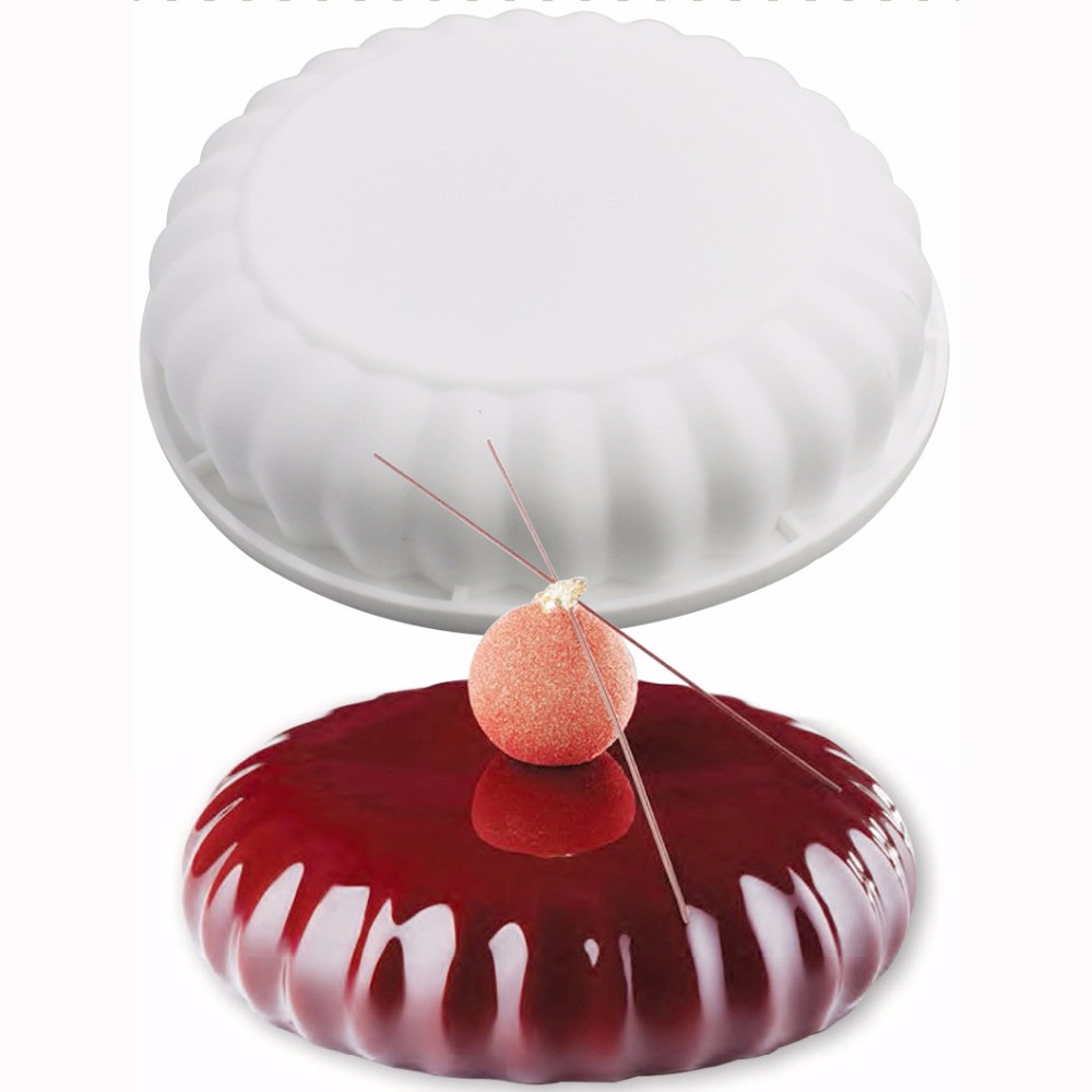 

Силиконовая форма Pavocake ПЛИССЕ 3D Plissee Pavoni, Белый