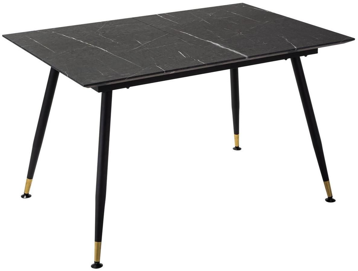 

Стол Helvant Мегги раскладной 120-160*80 мрамор графит, Мегги