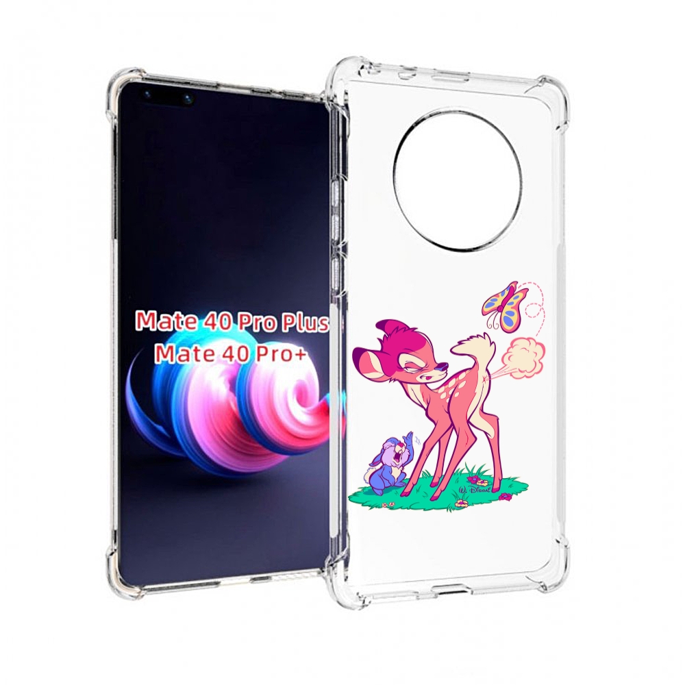 

Чехол MyPads смешной олененок для Huawei Mate 40 Pro+ Plus, Прозрачный, Tocco