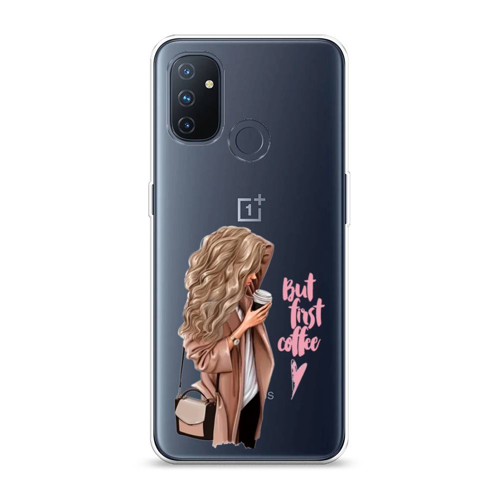 

Чехол Awog "Девушка с кофе" для OnePlus Nord N100