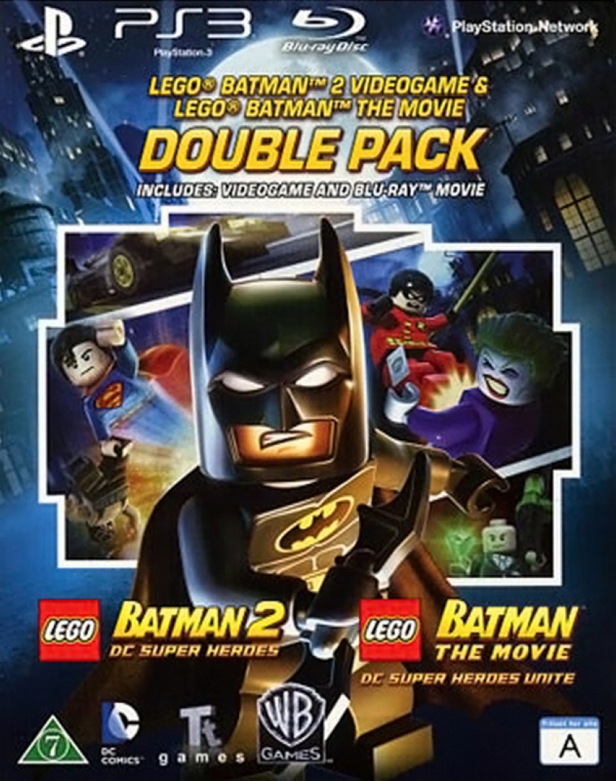 Игра LEGO Batman 2 DC Super Heroes + Lego Batman The Move Double Pack для PlayStation 3
