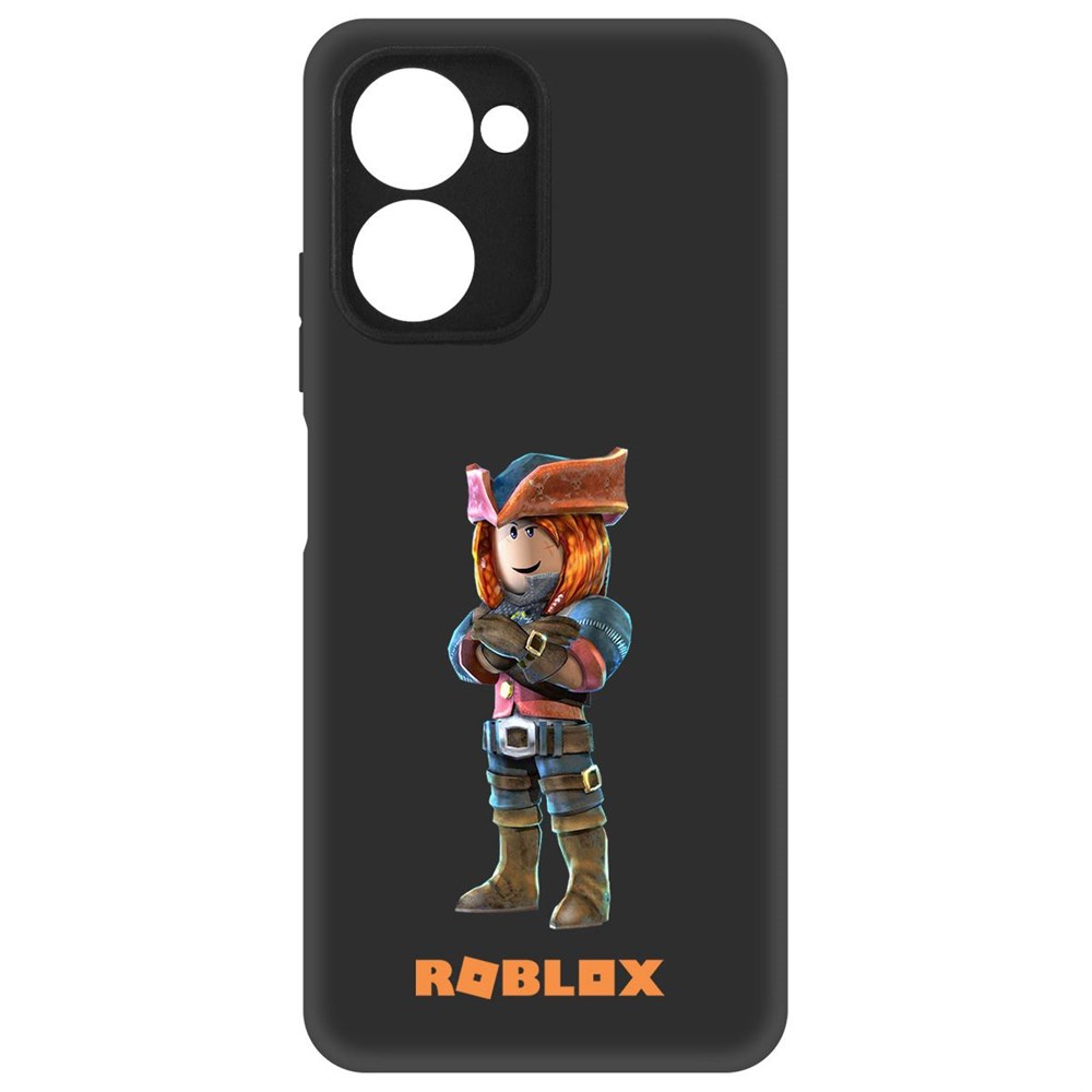 

Чехол-накладка Krutoff Soft Case Roblox-Эзебель для Realme C33 2023 черный