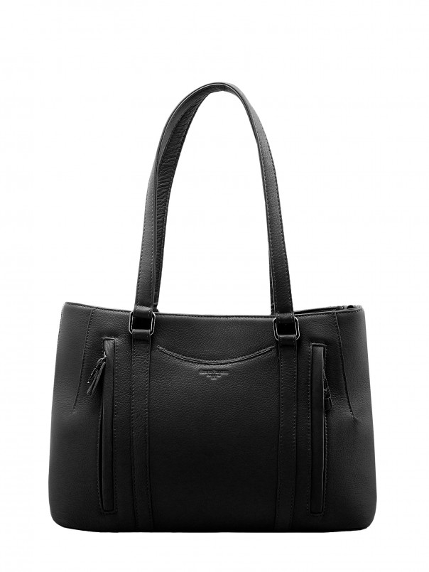 Сумка женская Giorgio Ferretti 2019001C D15 nero GF черный, 24х38х12 см