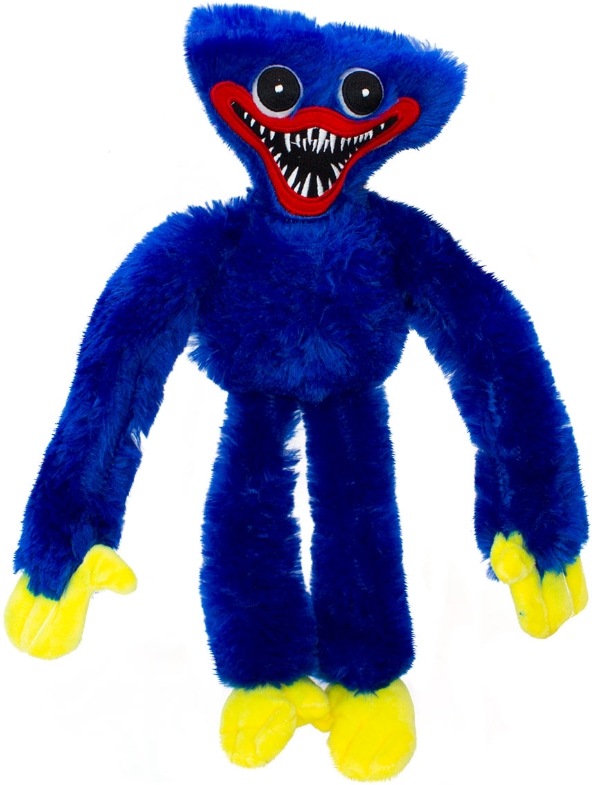 фото Мягкая игрушка huggy wuggy [синяя] (40 см) kids choice