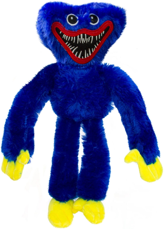фото Мягкая игрушка huggy wuggy [синяя] (35 см) kids choice