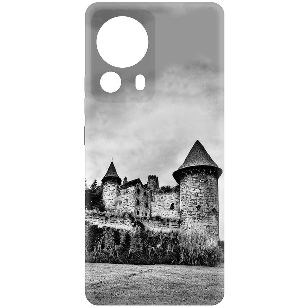 

Чехол-накладка Krutoff Soft Case Старый замок для Xiaomi 13 Lite черный