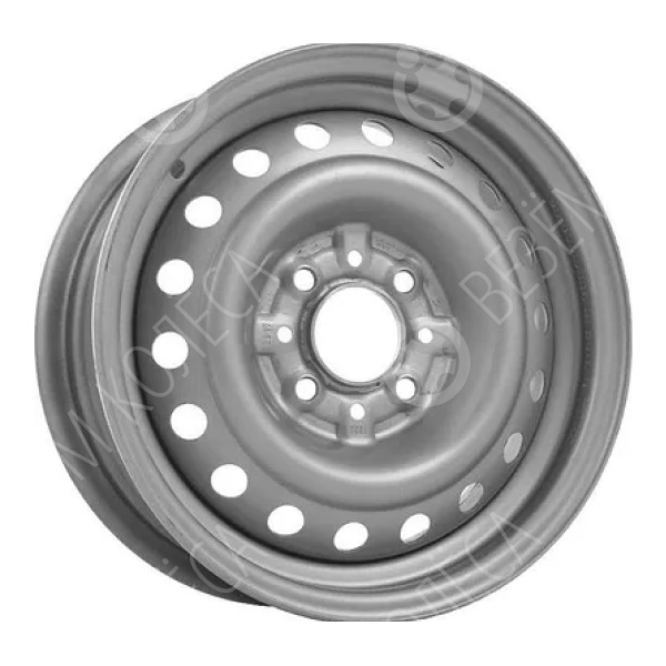 

Евродиск (64a40c Ed) 6,0x15 4/100 Et40 D-60,1 Silver (9348161) EURODISK арт. 9348161