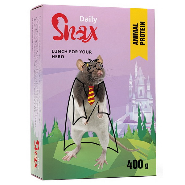 

Корм Snax Daily дкрыс 400 гр. Снекс 2 шт, Корм Snax Daily дкрыс 400 гр. (Снекс) (2 шт)