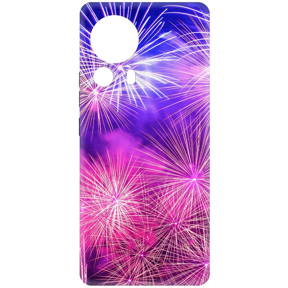 

Чехол-накладка Krutoff Soft Case Салют для Xiaomi 13 Lite черный