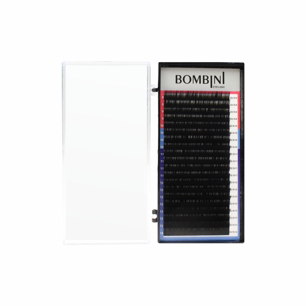 

Ресницы Bombini 20 полос C 0,10 от 8 до 14