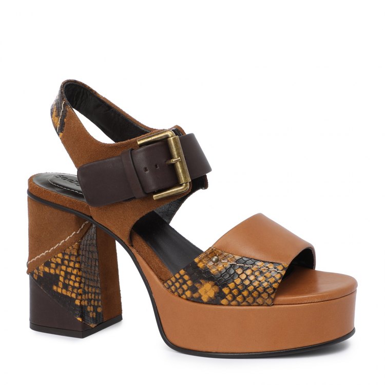 

Босоножки женские See by Chloe SB35072A_2405283 коричневые 39 EU
