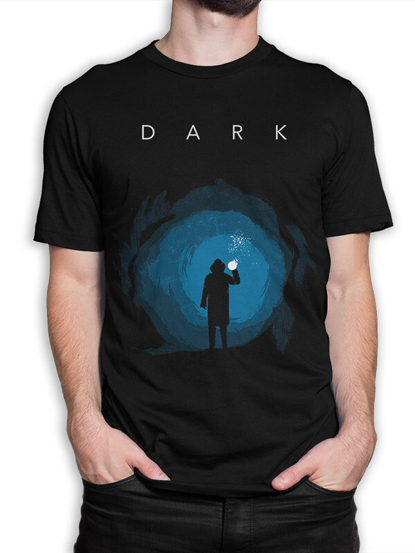 

Футболка мужская Design Heroes Сериал Тьма черная XS, Черный, "Сериал Тьма"