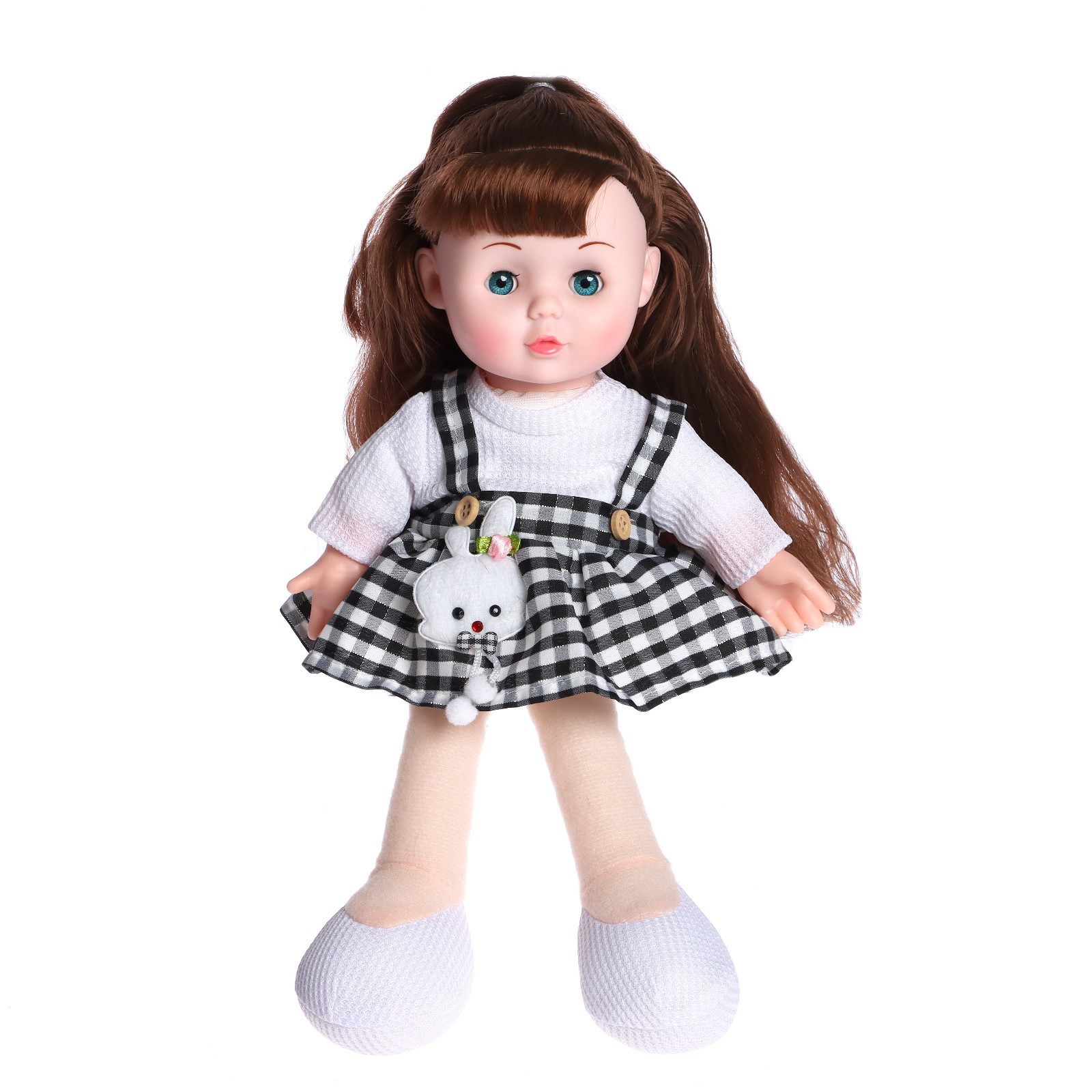 Кукла классическая Милашка, 32 см, со звуком, в сарафане
