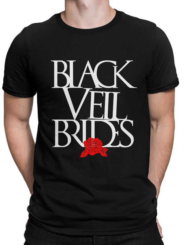 

Футболка мужская Design Heroes Black Veil Brides - Роза черная XS, Black Veil Brides - Роза