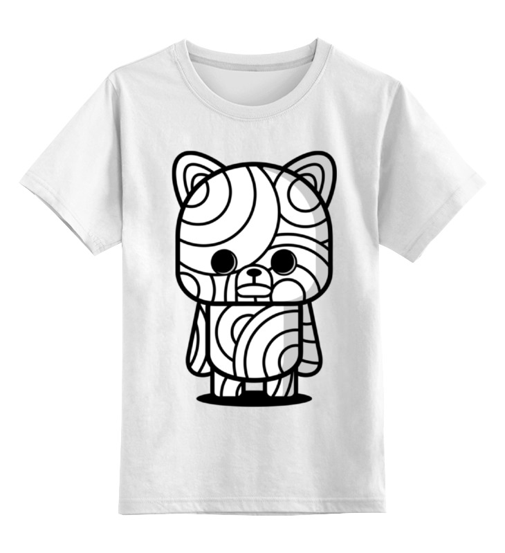 

Детская футболка Printio Медведь мумия цв.белый р.164, 0000000768988