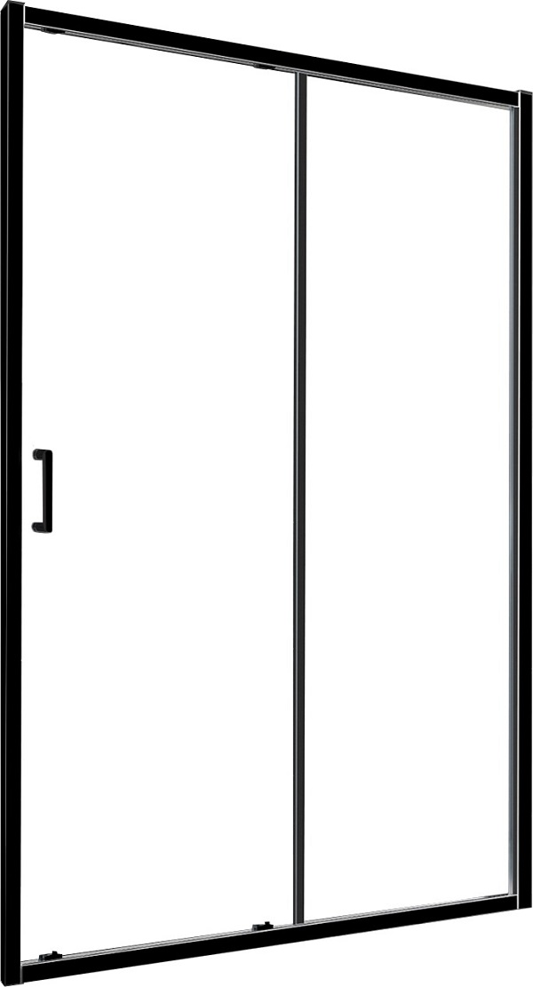 Душевая дверь в нишу RGW Classic 32091414-14 140 см, профиль матовый черный