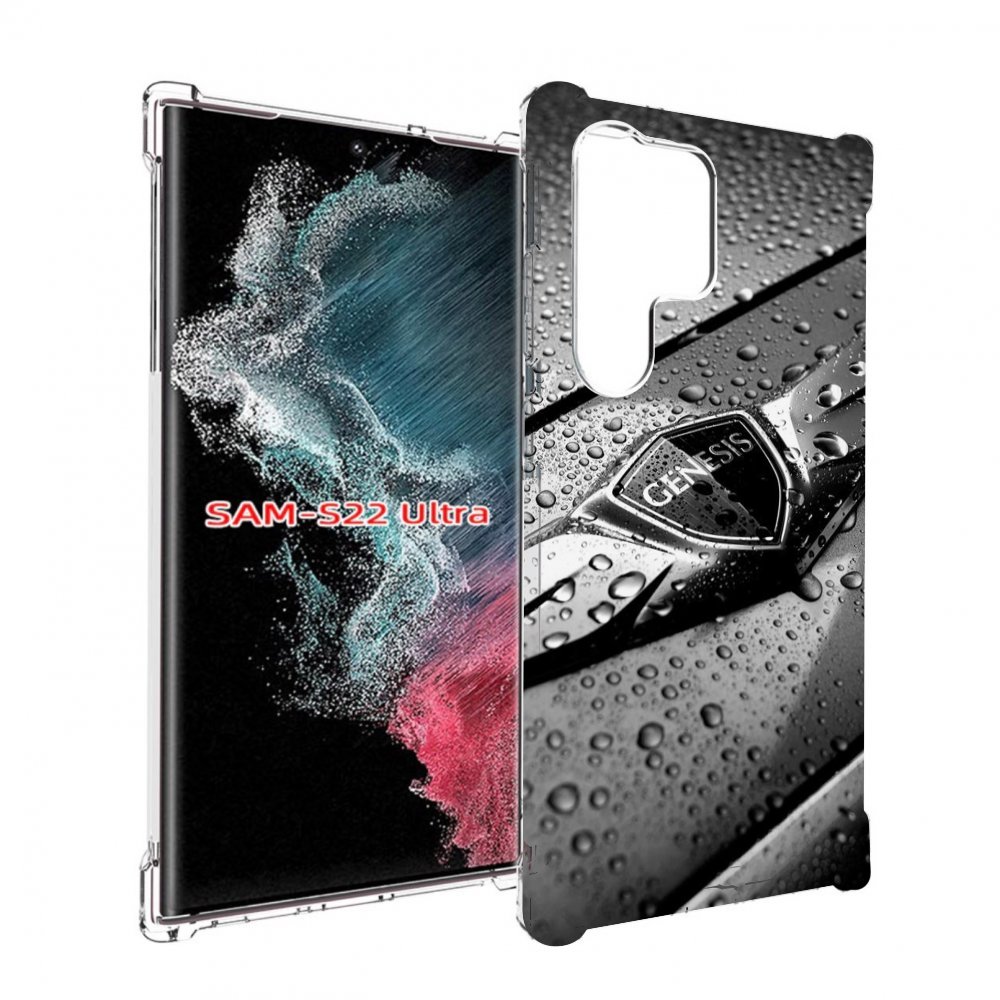 

Чехол MyPads genesis 2 мужской для Samsung Galaxy S23 Ultra, Прозрачный, Tocco