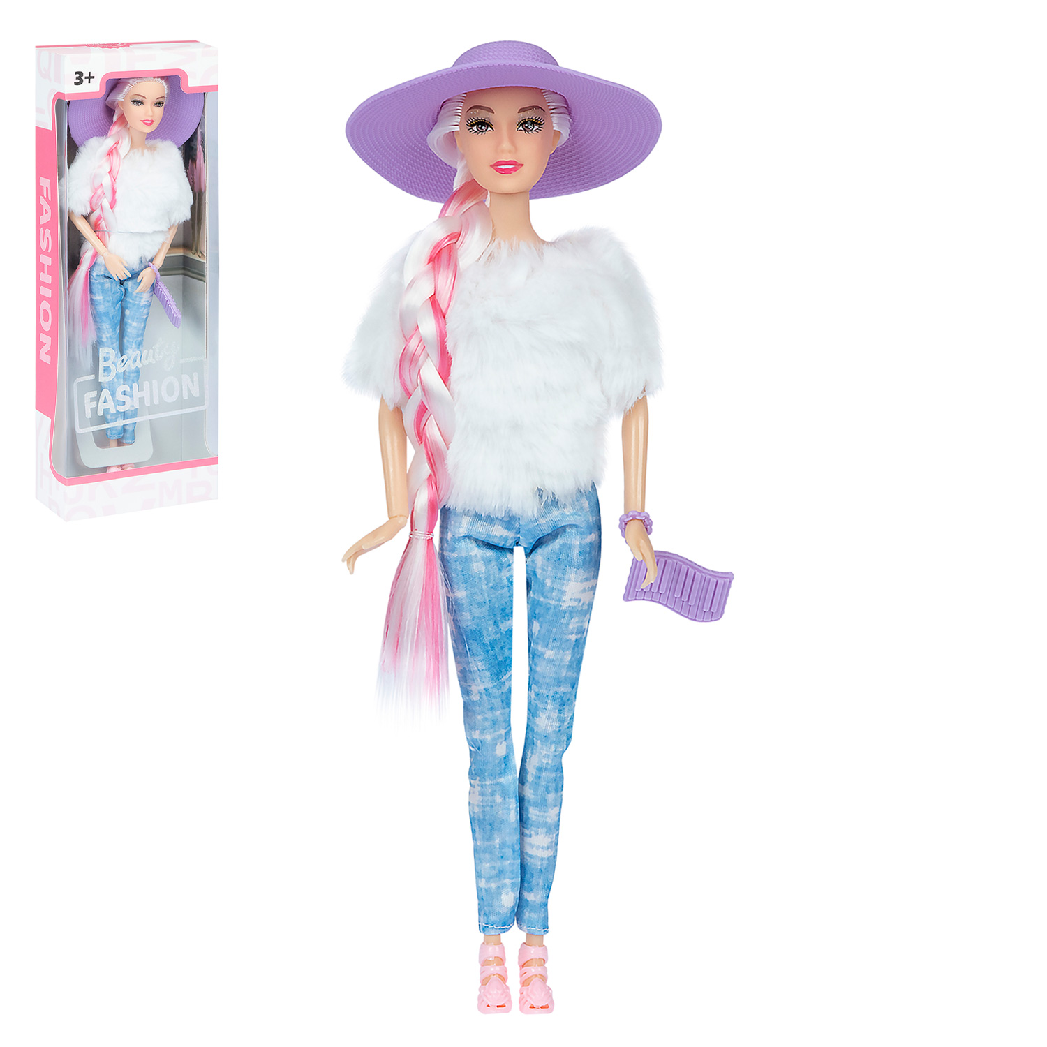 Кукла Amore Bello Модница, в шляпке, JB0211196