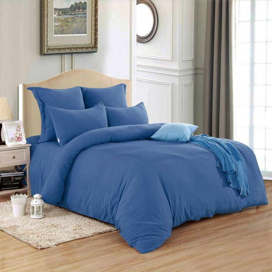 

Простыня Maktex из варёного хлопка 180x220 226 Синий, Простыни из варёного хлопка