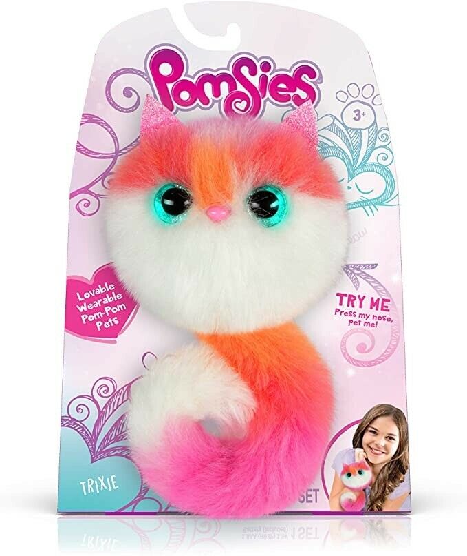 

Интерактивная кошечка Skyrocket Pomsies Trixie