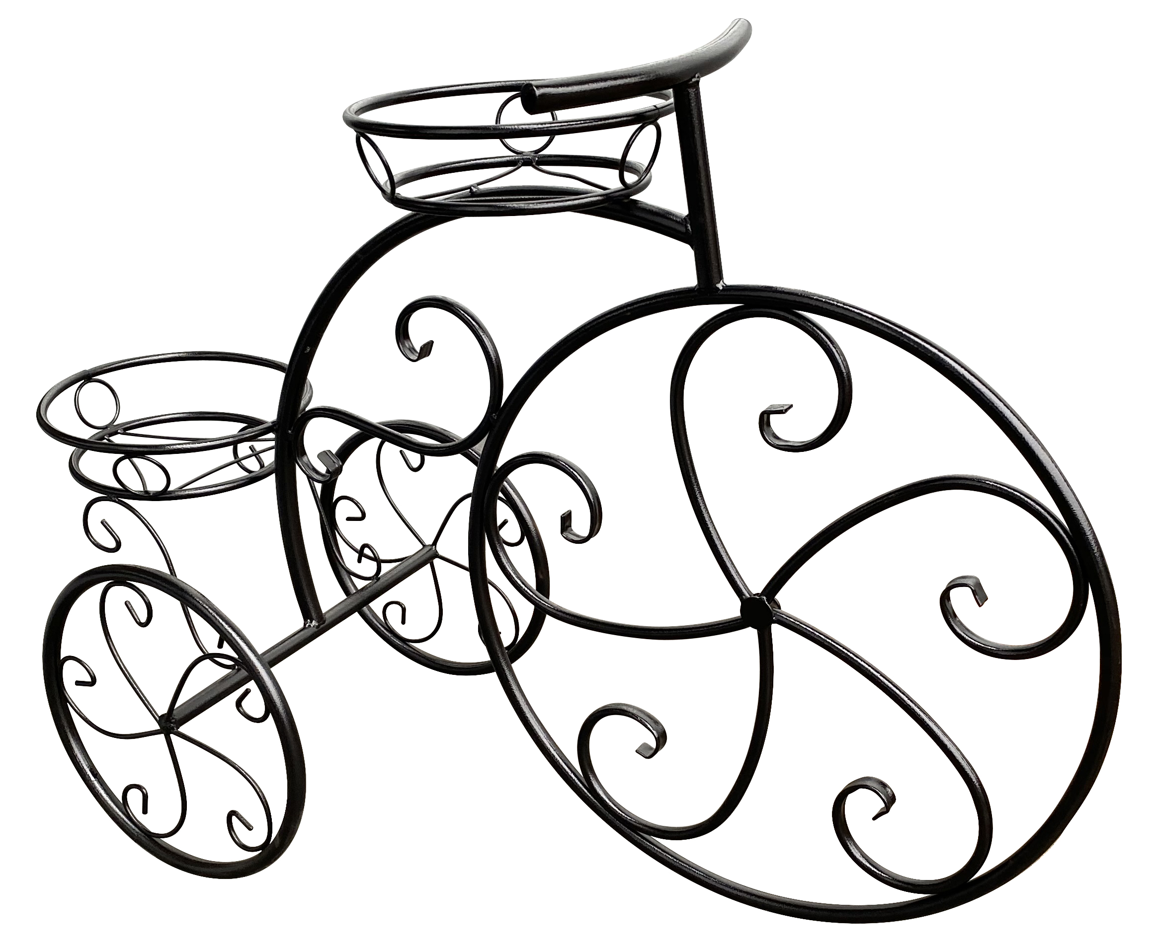 фото Подставка для цветов m-group велосипед малый на 2 горшка