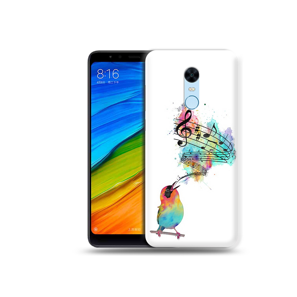 

Чехол MyPads Tocco для Xiaomi Redmi 5 Plus певчая птичка (PT94743.327.536), Прозрачный, Tocco