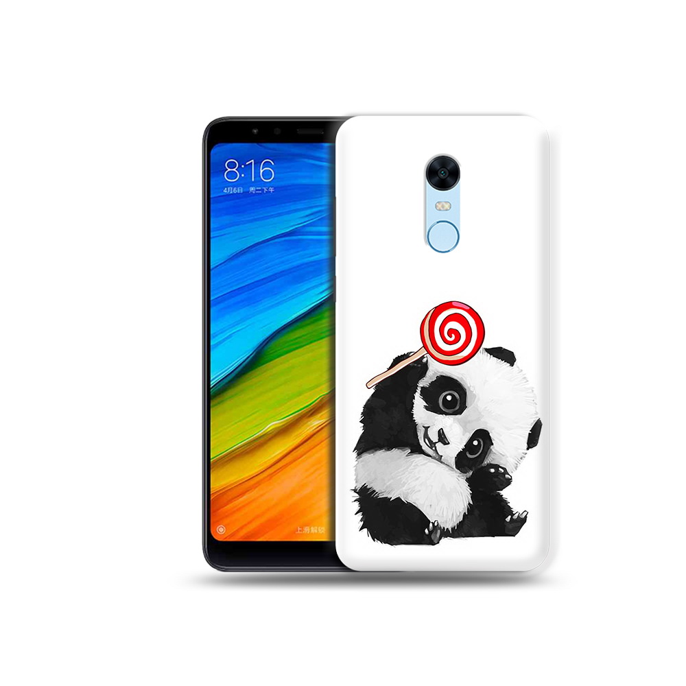 

Чехол MyPads Tocco для Xiaomi Redmi 5 Plus панда с леденцом (PT94743.327.534), Прозрачный, Tocco