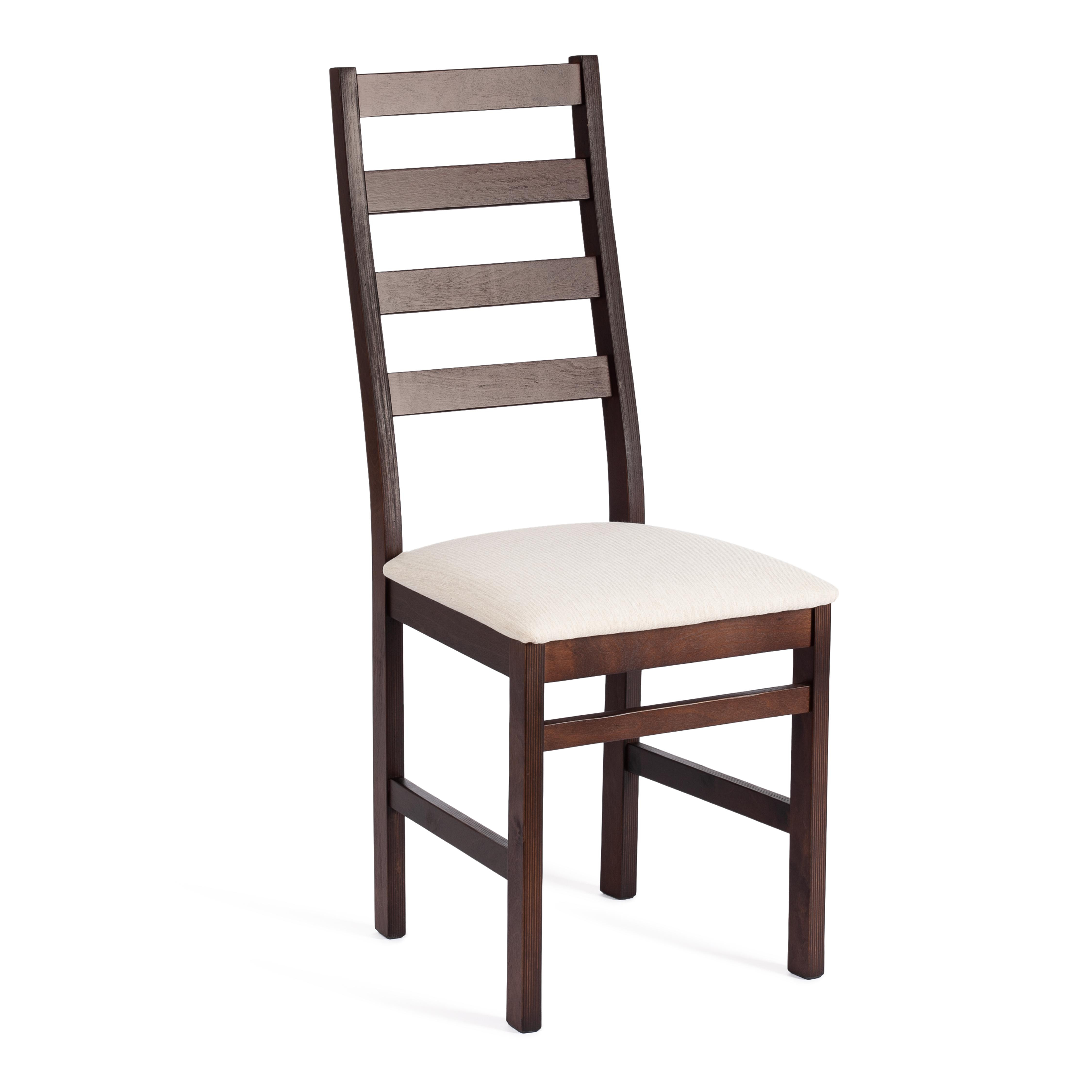 

Стул для кухни обеденный TetChair ROSARIO, коричневый, ткань бежевая, ROSARIO
