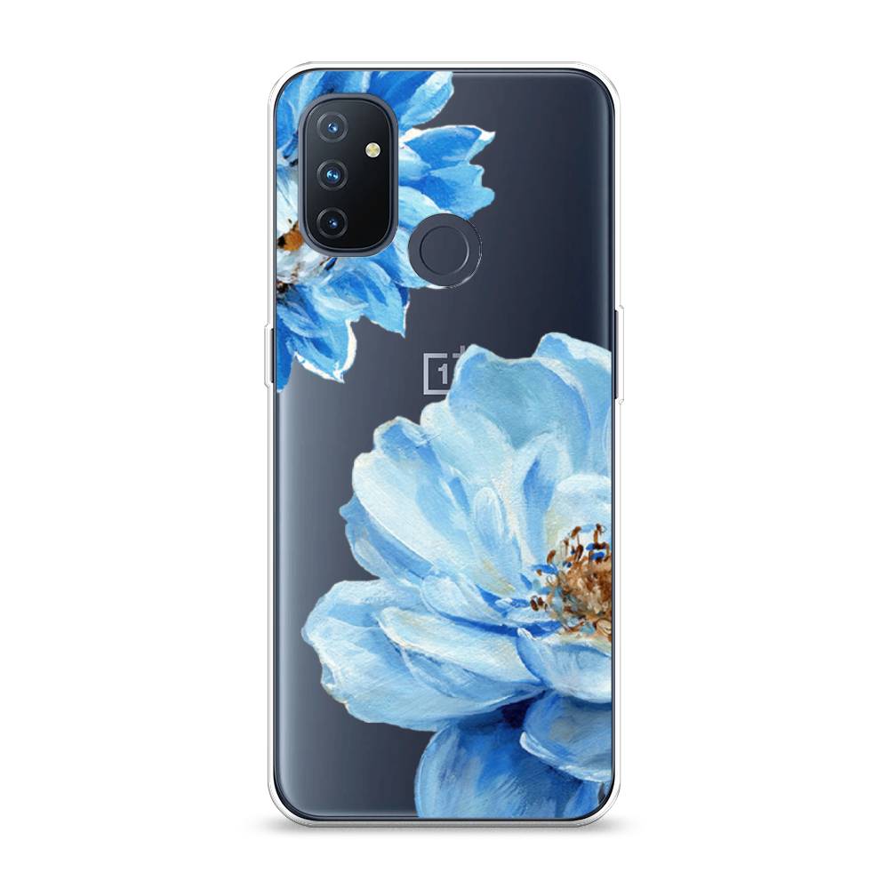 

Чехол Awog на OnePlus Nord N100 / ВанПлас Nord N100 "Голубые клематисы", Голубой, 152450-8