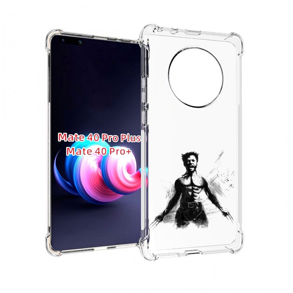 

Чехол MyPads росомаха для Huawei Mate 40 Pro+ Plus, Прозрачный, Tocco
