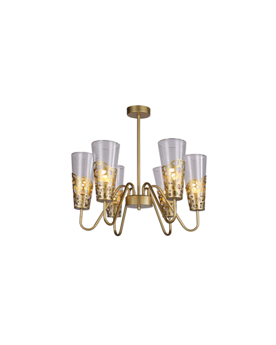 фото Люстра на штанге moderli v2824-6c natali 6*e14*40w