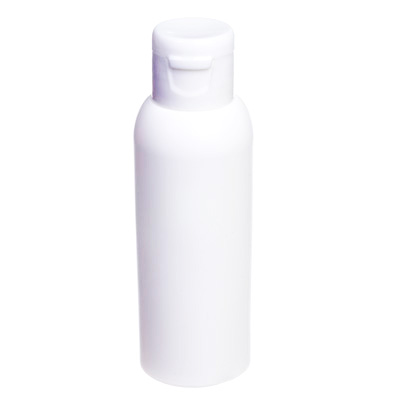 Бутылочка пластиковая белая IRISK PROFESSIONAL 100 мл линейка 15 см стамм пластиковая с волнистым краем непрозрачная белая
