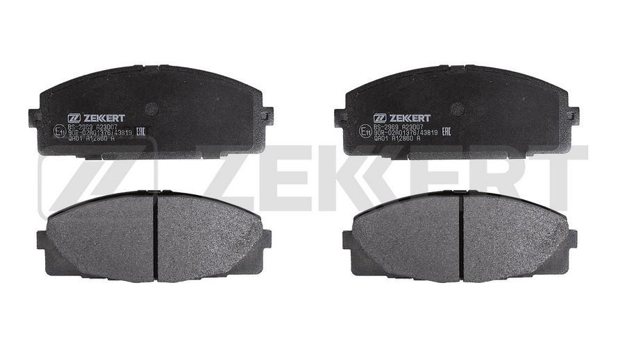 

Колодки тормозные Toyota Hiace 06-, Hiace 05- передние дисковые Zekkert ZEKKERT BS2969