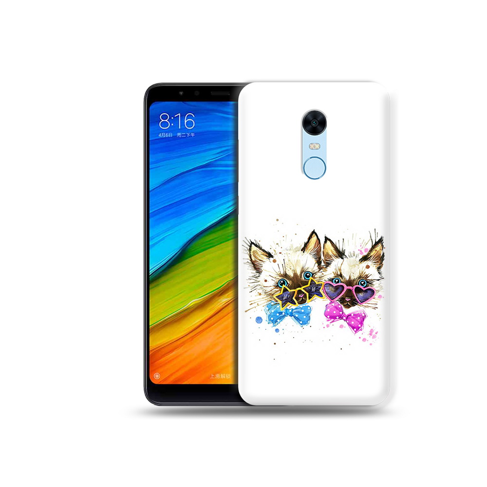

Чехол MyPads Tocco для Xiaomi Redmi 5 Plus милые котята (PT94743.327.474), Прозрачный, Tocco